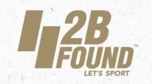 2b found logo design by Best graphic designer in dubai