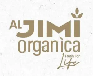 Al jimi organica logo design by graphic designer in dubai