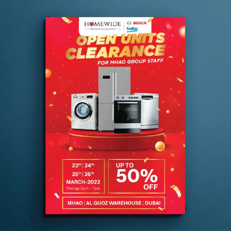 Mhao poster Design by Top graphic designer in dubai