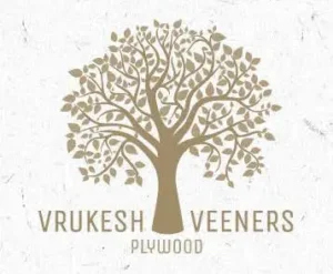 Vrukesh veeners plywood logo design by Best logo designer in dubai